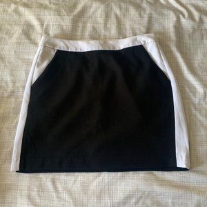 Banana Republic color block mini skirt